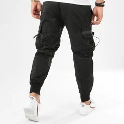 Offres ✔️ Pantalon Cargo Regular Fit 18171 Noir de KZR 🎉 -KZR Soldes classic series 209408 MK 18171 BLACK 20200122T105823 04