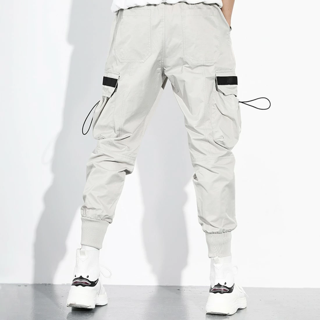 Acheter 🤩 Pantalon Cargo Regular Fit MK18171 Gris de KZR 🎁 5 Acheter 🤩 Pantalon Cargo Regular Fit MK18171 Gris de KZR 🎁 – Image 4