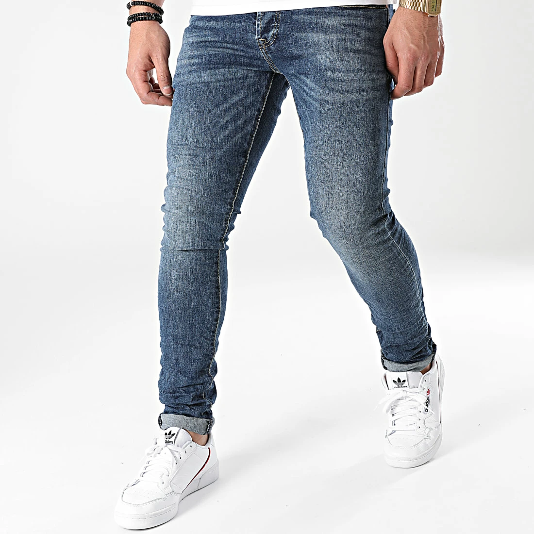 Budget 🤩 Jean Skinny 37770 Bleu Denim de KZR 👏 3 Budget 🤩 Jean Skinny 37770 Bleu Denim de KZR 👏