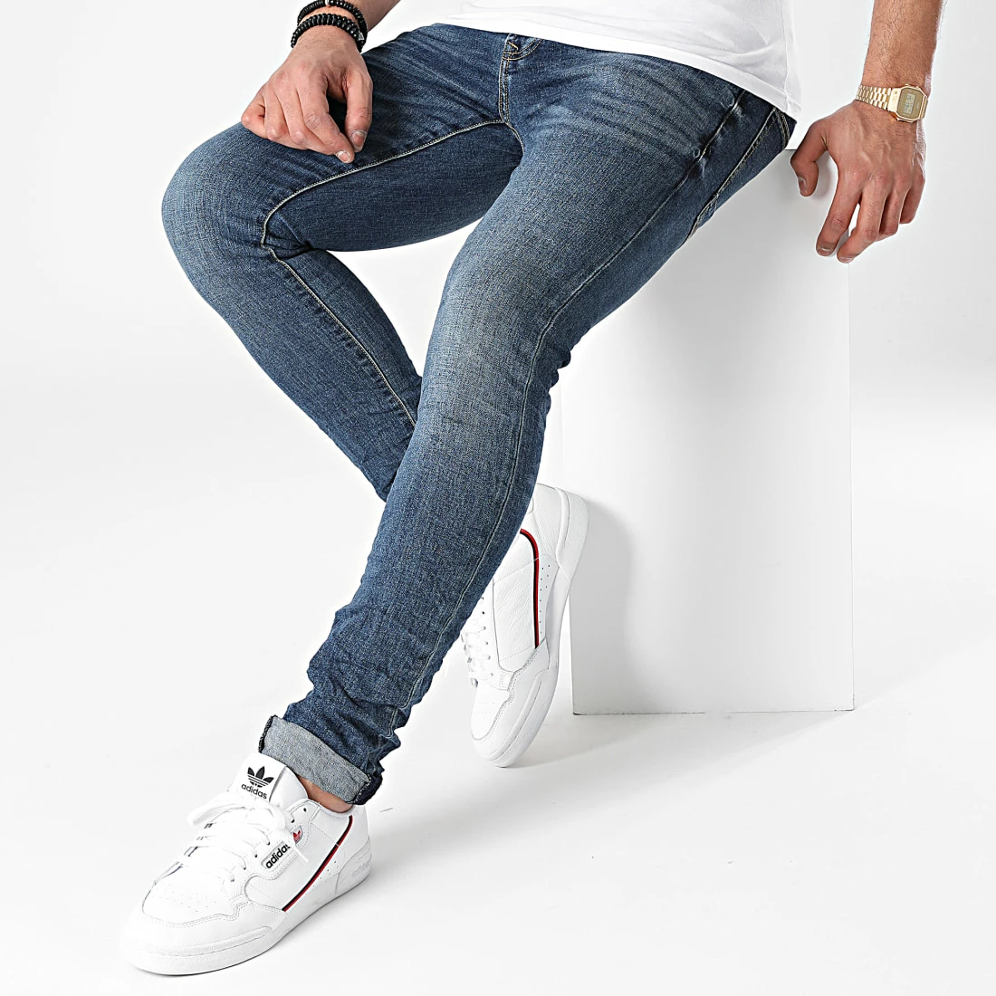 Budget 🤩 Jean Skinny 37770 Bleu Denim de KZR 👏 5 Budget 🤩 Jean Skinny 37770 Bleu Denim de KZR 👏 – Image 3