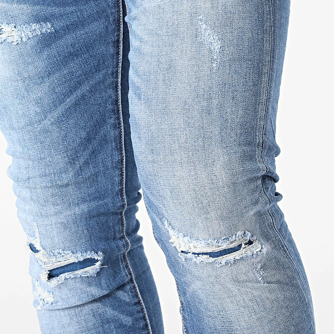 Top 10 ⌛ Jean Skinny 37709 Bleu Denim de KZR ✨ 4 Top 10 ⌛ Jean Skinny 37709 Bleu Denim de KZR ✨ – Image 2