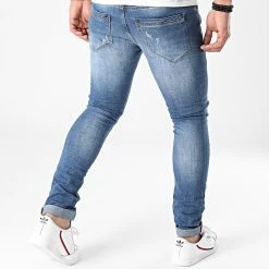 Top 10 ⌛ Jean Skinny 37709 Bleu Denim de KZR ✨ 9 Top 10 ⌛ Jean Skinny 37709 Bleu Denim de KZR ✨ -KZR Soldes kzr 260981 TH37709 MEDIUM BLUE 20210409T144305 04