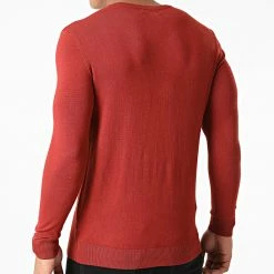 Acheter 😀 Pull LD-69006 Rouge Brique de KZR 🌟 9 Acheter 😀 Pull LD-69006 Rouge Brique de KZR 🌟 -KZR Soldes kzr 276583 LD 69006 9 20210730T144206 04