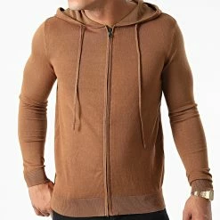 Coupon 🛒 Pull Capuche Zippé LD-69010 Marron de KZR ⌛ 8 Coupon 🛒 Pull Capuche Zippé LD-69010 Marron de KZR ⌛ -KZR Soldes kzr 276622 LD 69010 10 20210730T144346 03