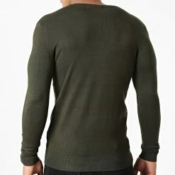 Offres 😍 Pull Col V LD-69007 Vert Foncé de KZR 🥰 9 Offres 😍 Pull Col V LD-69007 Vert Foncé de KZR 🥰 -KZR Soldes kzr 276646 LD 69007 6 20210730T144446 04