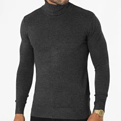 Bon marché ⌛ Pull Col Roulé LD-69008 Gris Anthracite Chiné de KZR 🤩 8 Bon marché ⌛ Pull Col Roulé LD-69008 Gris Anthracite Chiné de KZR 🤩 -KZR Soldes kzr 282705 69008 3 20210907T160527 01