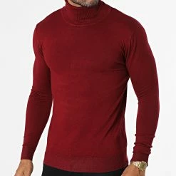 Les meilleures critiques de ⌛ Pull Col Roulé LD-69008 Bordeaux de KZR 👍 -KZR Soldes kzr 282707 69008 5 20210907T160211 01
