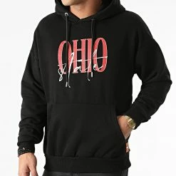 Grosses soldes 🤩 Sweat Capuche E-12110 Noir de KZR ⌛ -KZR Soldes kzr 288802 E 12110 BLACK 20211020T140123 03