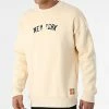 Meilleur prix 🎉 Sweat Crewneck E-12107 Beige de KZR 👏 -KZR Soldes kzr 288806 E 12107 BEIGE 20211019T160903 01