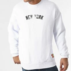 Top 10 🥰 Sweat Crewneck E-12107 Blanc de KZR ✔️ -KZR Soldes kzr 288807 E 12107 WHITE 20211020T135918 03
