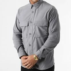 Top 10 😀 Surchemise 1715 Gris de KZR 😉 8 Top 10 😀 Surchemise 1715 Gris de KZR 😉 -KZR Soldes kzr 291365 1715 GRIS 20211112T150818 03