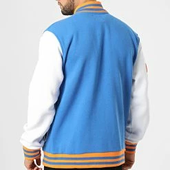 Coupon 🤩 Veste Teddy Bleu Clair Blanc de KZR 😍 -KZR Soldes kzr 295020 TEDDY ROYAL BLUE 20211214T155437 04