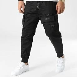 Meilleure vente ✔️ Pantalon Cargo MK21002 Noir de KZR 🤩