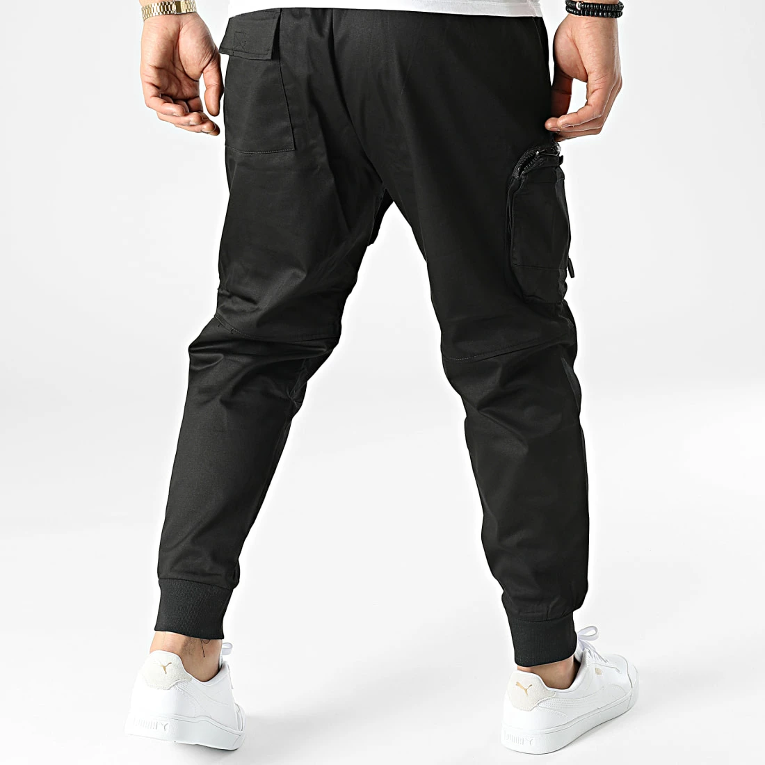 Meilleure vente ✔️ Pantalon Cargo MK21002 Noir de KZR 🤩 6 Meilleure vente ✔️ Pantalon Cargo MK21002 Noir de KZR 🤩 – Image 4