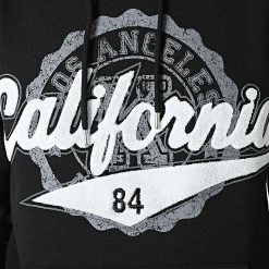 Promo 🧨 Sweat Capuche Jack Noir de KZR 🎉 -KZR Soldes kzr 296947 JACK BLACK 20220104T161558 02