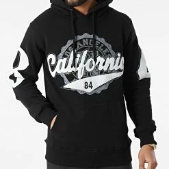 Promo 🧨 Sweat Capuche Jack Noir de KZR 🎉 -KZR Soldes kzr 296947 JACK BLACK 20220104T161600 03