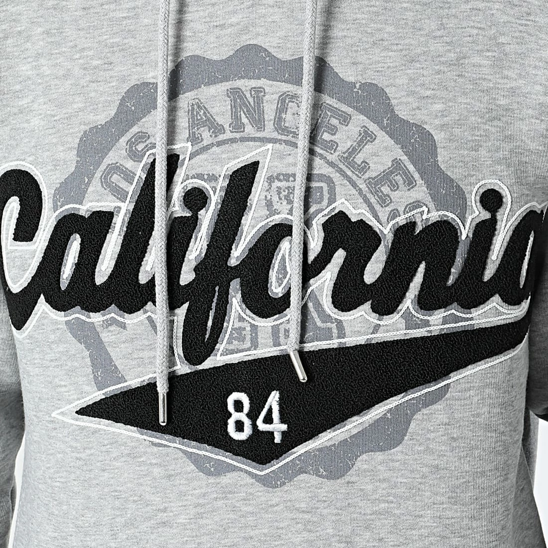 Meilleure vente 👏 Sweat Capuche Jack Gris Chiné de KZR 🧨 4 Meilleure vente 👏 Sweat Capuche Jack Gris Chiné de KZR 🧨 – Image 2