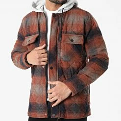 Nouveau 🎁 Surchemise 101300 Marron de KZR 🎉