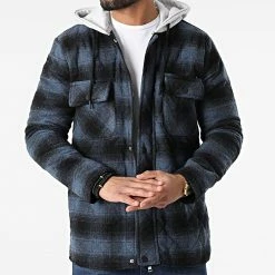 Budget 💯 Surchemise 101300 Bleu Marine Gris de KZR 🤩 8 Budget 💯 Surchemise 101300 Bleu Marine Gris de KZR 🤩 -KZR Soldes kzr 296952 J 101300 NAVY GREY 20220104T162916 03