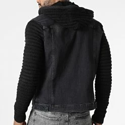 Remise ✔️ Veste Jean J-5240 Noir de KZR 🥰 9 Remise ✔️ Veste Jean J-5240 Noir de KZR 🥰 -KZR Soldes kzr 297208 J 5240 BLACK 20220106T162844 04