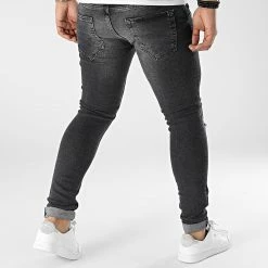 Nouveau 🤩 Jean Skinny P22-008 Gris Anthracite de KZR 🌟 9 Nouveau 🤩 Jean Skinny P22-008 Gris Anthracite de KZR 🌟 -KZR Soldes kzr 300500 P22 008 GREY 20220131T140618 04