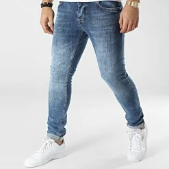 Tout neuf ⭐ Jean Skinny P22-001 Bleu Denim de KZR 🧨