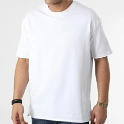 Top 10 ⌛ Tee 👕 Shirt Oversize O-82001 Blanc de KZR 💯