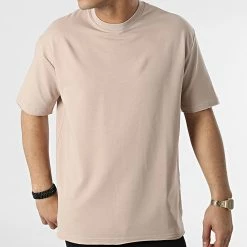 Offres 👏 Tee 👕 Shirt Oversize O-82001 Beige de KZR 🥰 -KZR Soldes kzr 307719 O 82001 3 20220308T135514 03