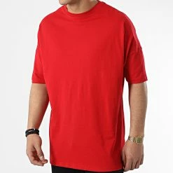 De gros 🥰 Tee 👕 Shirt O-82003 Rouge de KZR 🌟