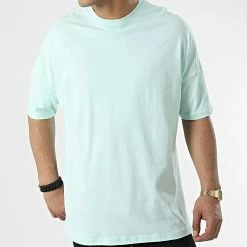 Vente flash 😉 Tee 👕 Shirt O-82003 Turquoise de KZR 🌟 -KZR Soldes kzr 311113 O 82003 6 20220329T160056 03