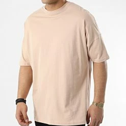 Coupon 🤩 Tee 👚 Shirt O-82003 Beige de KZR 🎉