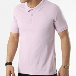 Grosses soldes ✔️ Polo Manches Courtes O-82002 Lilas de KZR 💯
