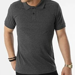 Nouveau 😍 Polo Manches Courtes O-82002 Gris Anthracite Chiné de KZR 🌟 8 Nouveau 😍 Polo Manches Courtes O-82002 Gris Anthracite Chiné de KZR 🌟 -KZR Soldes kzr 311157 O 82002 12 20220330T121738 03