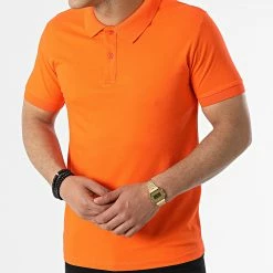 De gros 🥰 Polo Manches Courtes O-82002 Orange de KZR ✨ -KZR Soldes kzr 311162 O 82002 15 20220330T121537 03