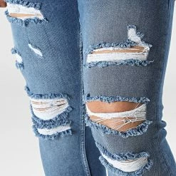 Sortie 🔥 Jean Skinny P22-010 Bleu Denim de KZR 🤩 8 Sortie 🔥 Jean Skinny P22-010 Bleu Denim de KZR 🤩 -KZR Soldes kzr 311344 P22 010 BIS BLUE 20220401T153124 03