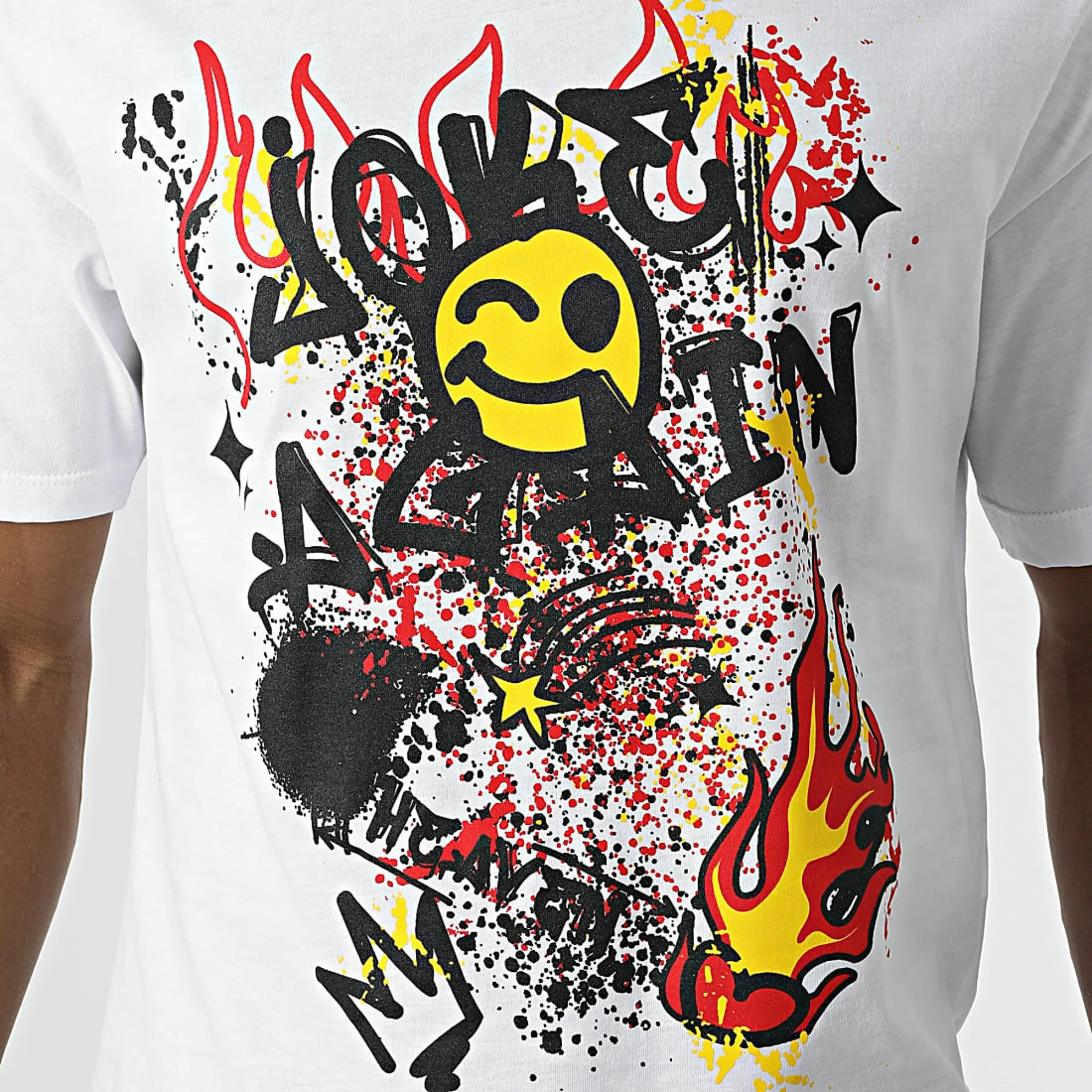 Sortie 🔥 Tee 👚 Shirt C5581 Blanc de KZR 🥰 4 Sortie 🔥 Tee 👚 Shirt C5581 Blanc de KZR 🥰 – Image 2