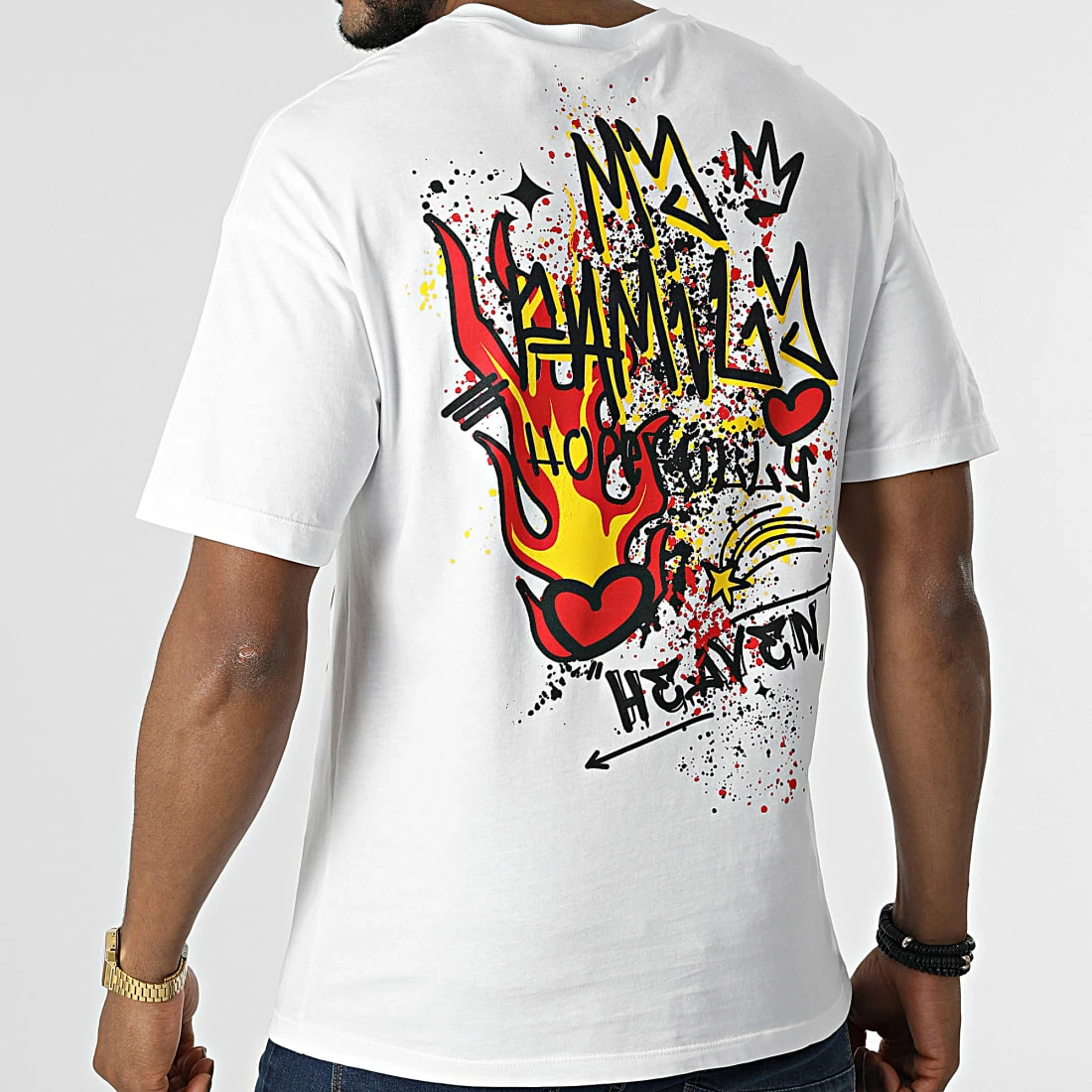 Sortie 🔥 Tee 👚 Shirt C5581 Blanc de KZR 🥰 6 Sortie 🔥 Tee 👚 Shirt C5581 Blanc de KZR 🥰 – Image 4