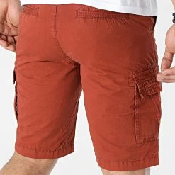 Meilleure affaire ✨ Short Cargo KD67099 Rouge Brique de KZR 😀 -KZR Soldes kzr 313487 KD67099 RED 20220408T161603 04