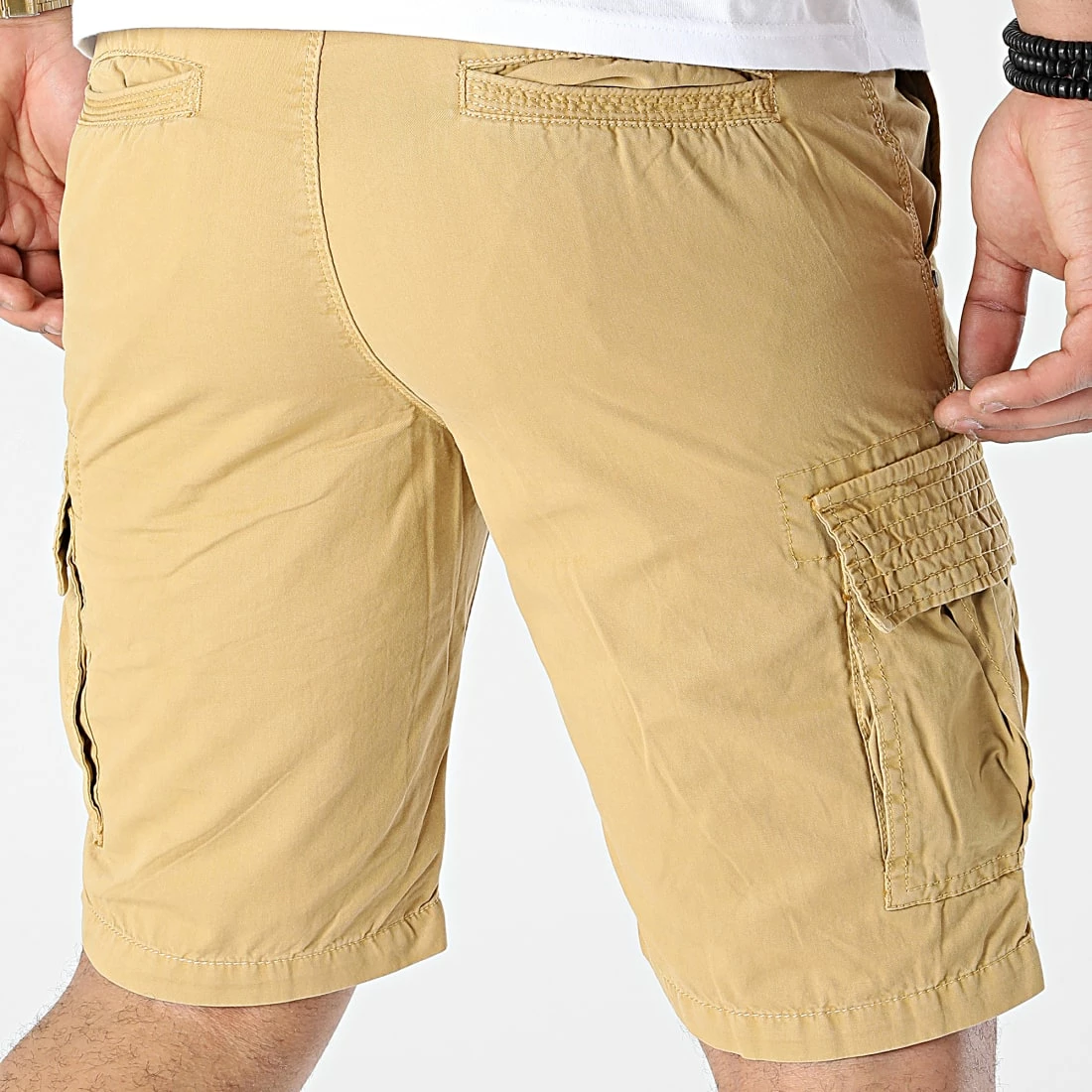 Meilleure affaire 😉 Short Cargo KD67099 Beige de KZR 🧨 6 Meilleure affaire 😉 Short Cargo KD67099 Beige de KZR 🧨 – Image 4