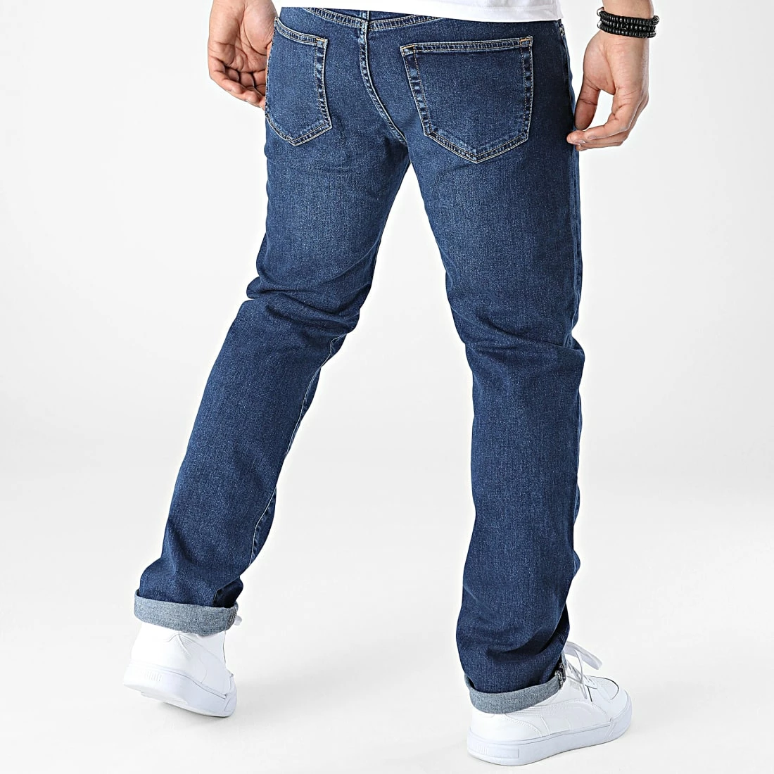 Grosses soldes 👏 Jean Regular 104 Bleu Denim de KZR 🔥 6 Grosses soldes 👏 Jean Regular 104 Bleu Denim de KZR 🔥 – Image 4