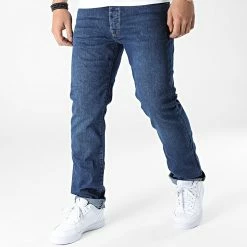 Offres 😍 Jean Regular 100 Bleu Denim de KZR 🔥