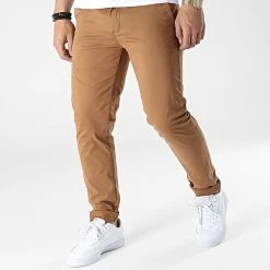 Les meilleures critiques de ✨ Pantalon Chino KD67088 Camel de KZR 🛒