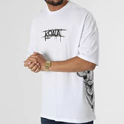 Bon marché 🎉 Tee 👚 Shirt O-82009 Blanc de KZR ❤️ -KZR Soldes kzr 314407 O 82009 WHITE 20220415T142203 03