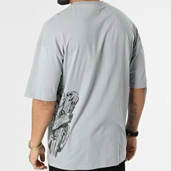 Offres ⌛ Tee 👕 Shirt O-82009 Gris de KZR 🥰 -KZR Soldes kzr 314408 O 82009 GRAY 20220415T141126 04