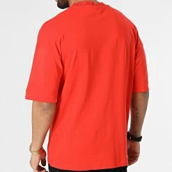 De gros ✨ Tee 👚 Shirt O-82008 Rouge de KZR ✔️ -KZR Soldes kzr 314411 O 82008 FIESTA RED 20220415T141741 04