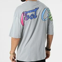 Meilleure affaire 🎁 Tee 👚 Shirt O-82012 Gris de KZR 😉