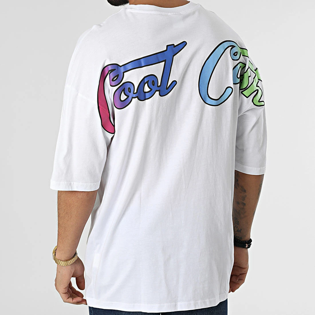 Tout neuf 🔥 Tee 👕 Shirt O-82012 Blanc de KZR ✨ 3 Tout neuf 🔥 Tee 👕 Shirt O-82012 Blanc de KZR ✨