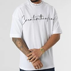 Vente flash 😀 Tee 👕 Shirt O-82008 Blanc de KZR ⌛ 8 Vente flash 😀 Tee 👕 Shirt O-82008 Blanc de KZR ⌛ -KZR Soldes kzr 314439 O 82008 WHITE 20220415T142241 03