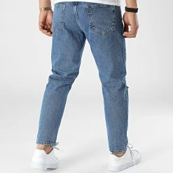 Bon marché ⭐ Jean Relaxed B322 Bleu Denim de KZR 👏 -KZR Soldes kzr 316484 B322 001 20220425T154621 04