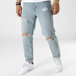 Le moins cher 😍 Jean Relaxed B322 Bleu Denim de KZR 🌟